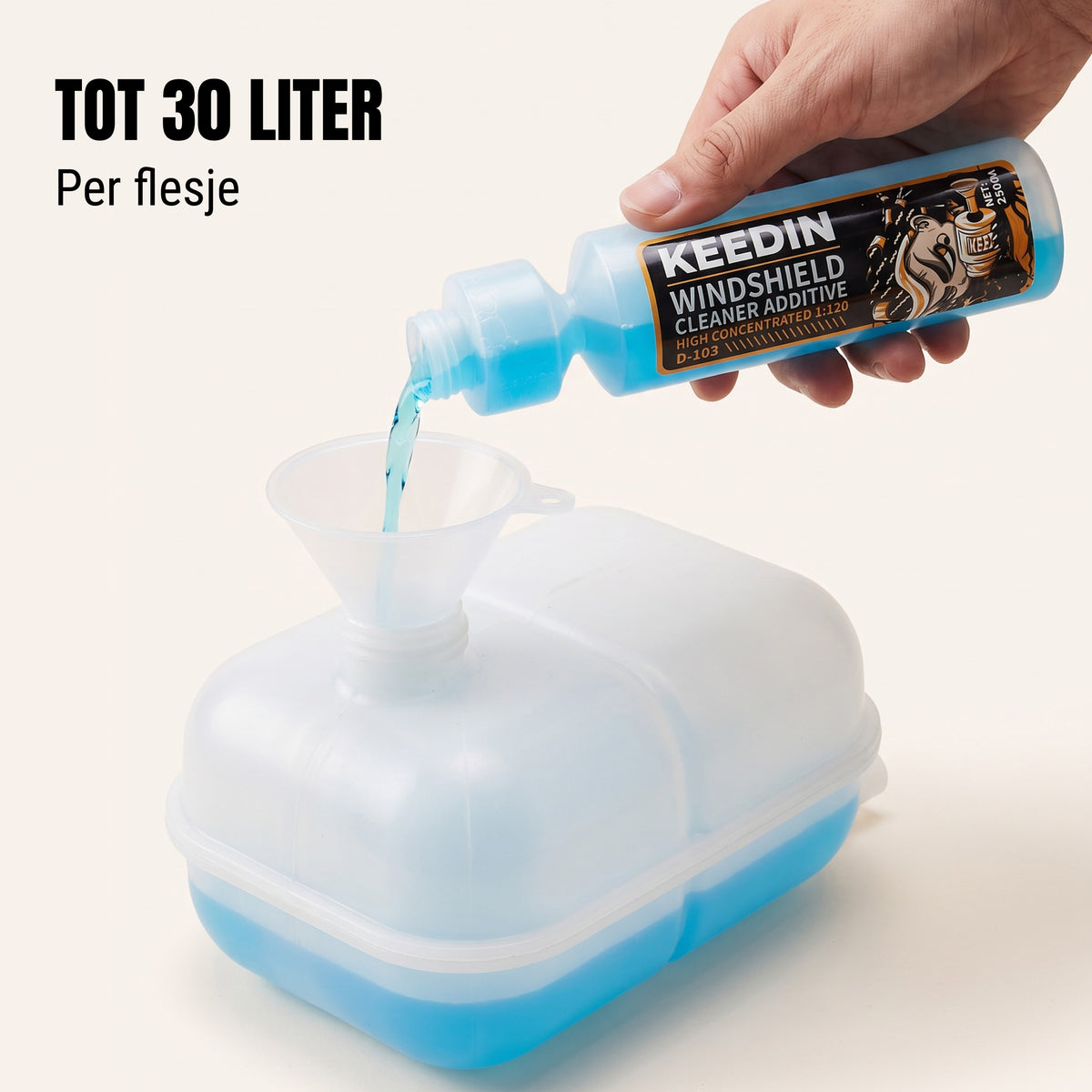 Premium Ruitenvloeistof met Frisse Geur